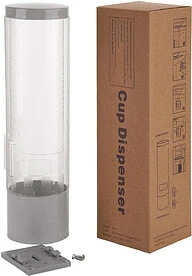 Сup holder, screw attachment, grey colour