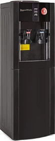 Water dispenser "Aqua Work 16LDR" (black), electronic cooling, pressing with a cup